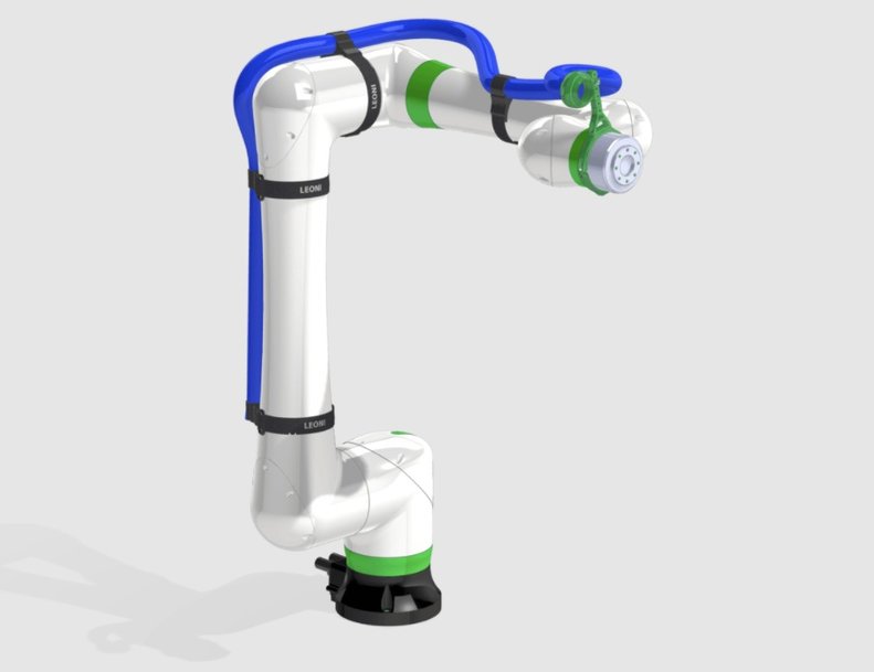 Leoni develops smart cable management solution for the new CRX collaborative robots from FANUC